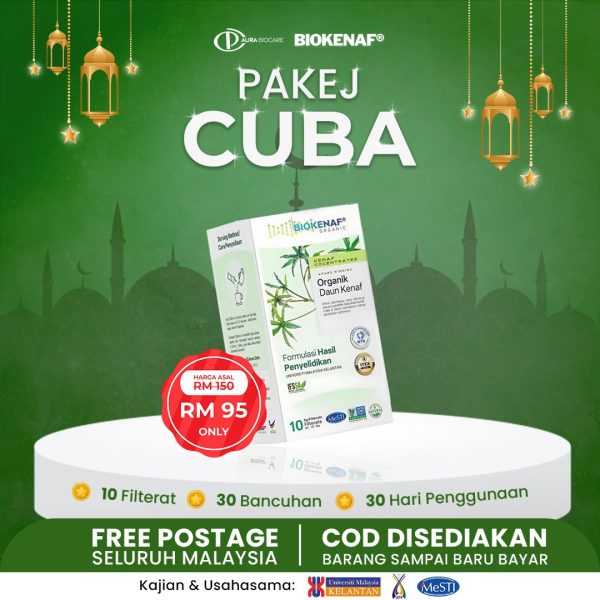 Pakej Cuba (1 Kotak BioKenaf)