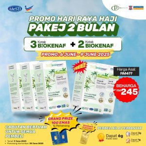 PAKEJ 2 BULAN (3+2)