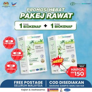 Pakej Rawat (2 Kotak Biokenaf)